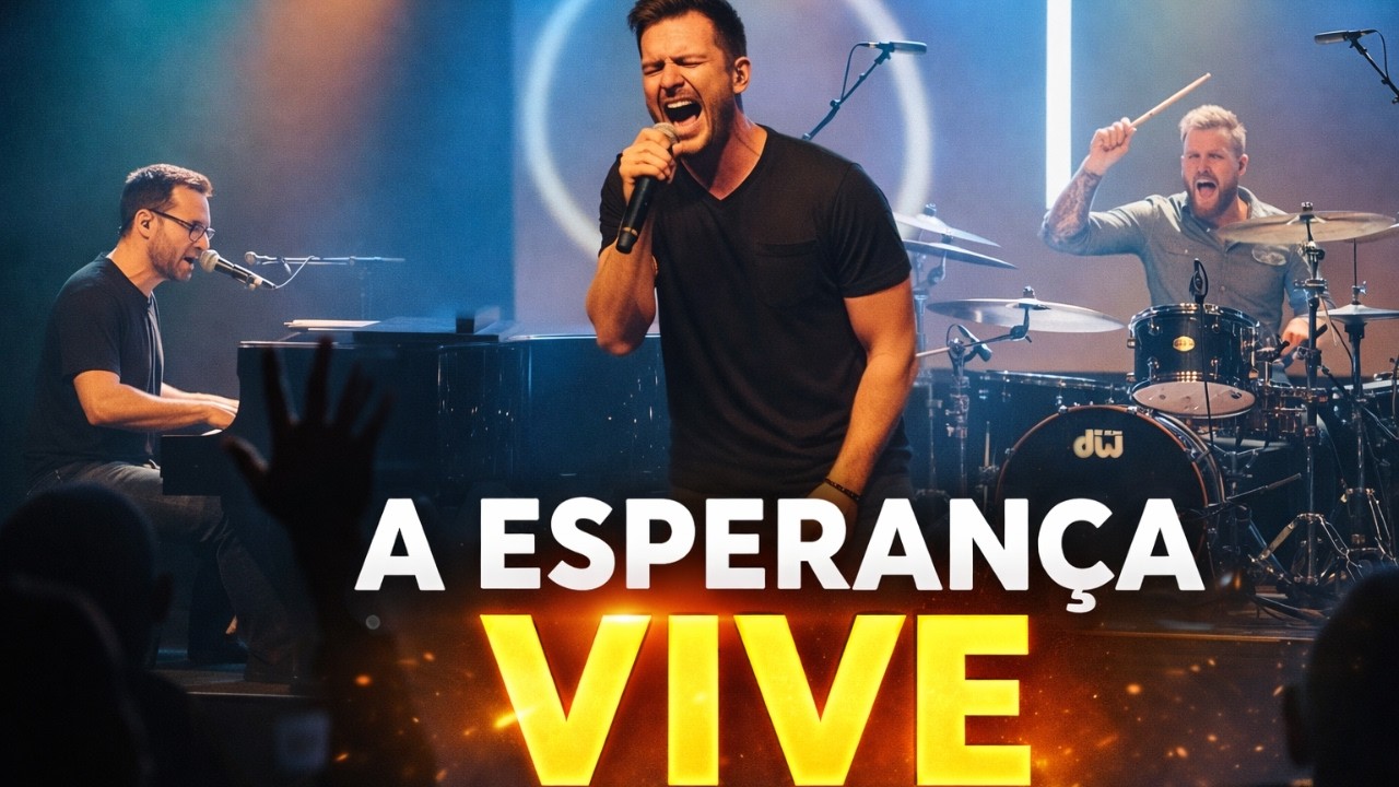 A Esperança Vive | Música Gospel | Louvor de Esperança | Canção de Superação | Louvor Inspirador