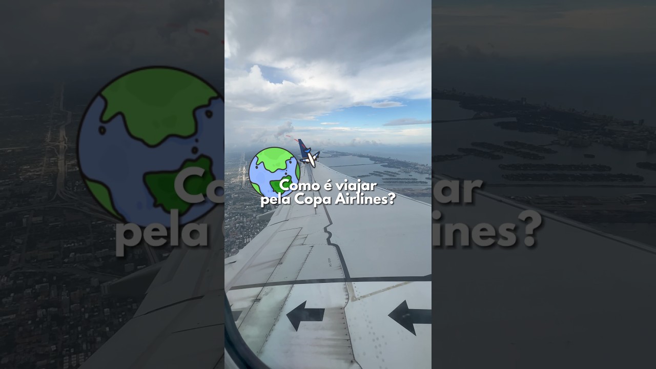 Como &eacute; viajar pela Copa Airlines? #shorts