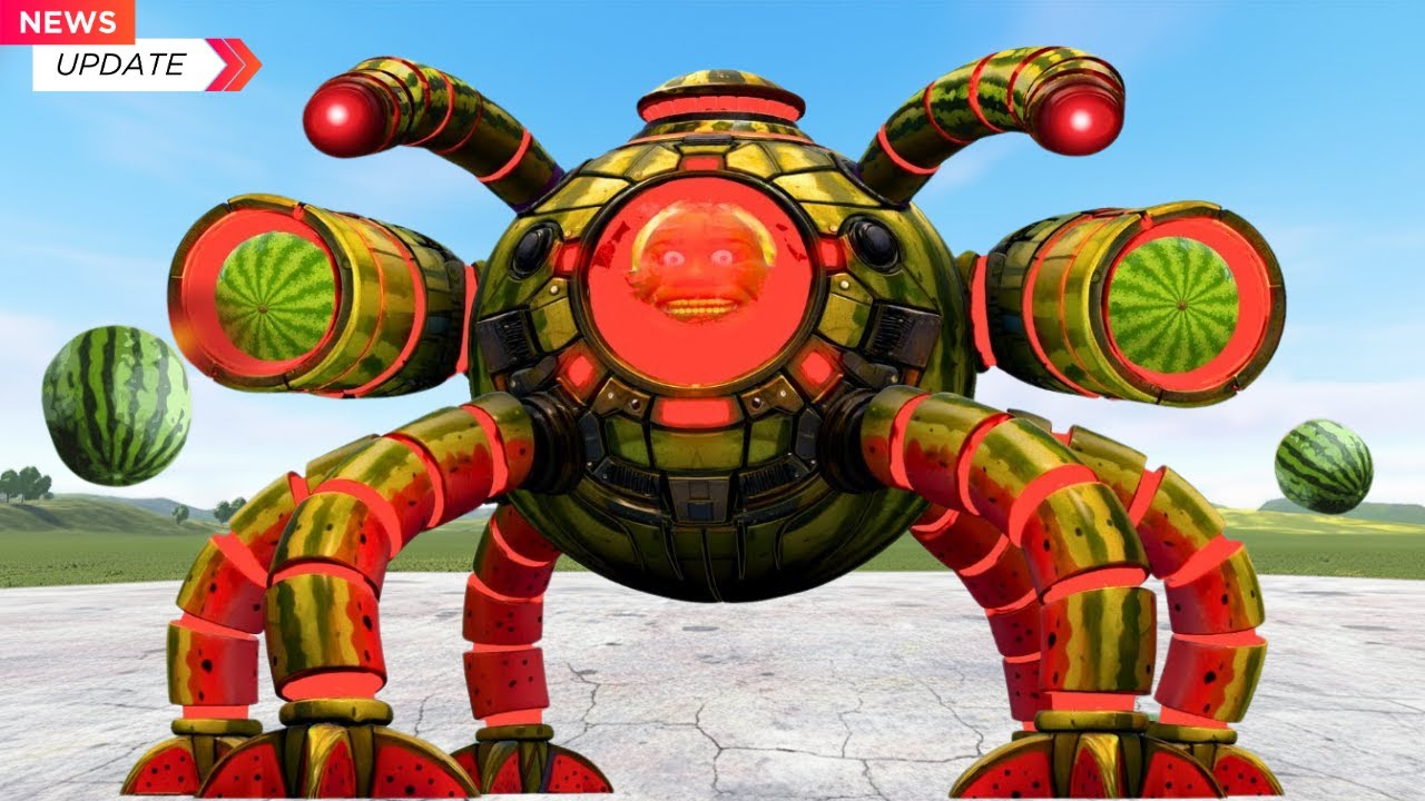From Prototype to Giant: OMNIDROID LIN GANG MELON Evolution in Garry’s Mod!