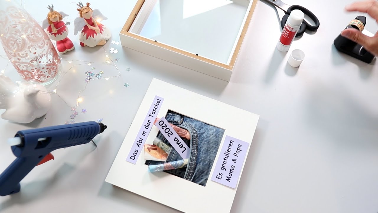 DIY-Geldgeschenk für's Abi/Schulabschluss - VR Bank Main-Kinzig-Büdingen eG