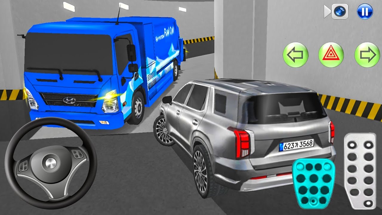 New Fuel Truck Stuck in Parking Garage - 3D Driving Class - Car Game - 3D Driving Class Game