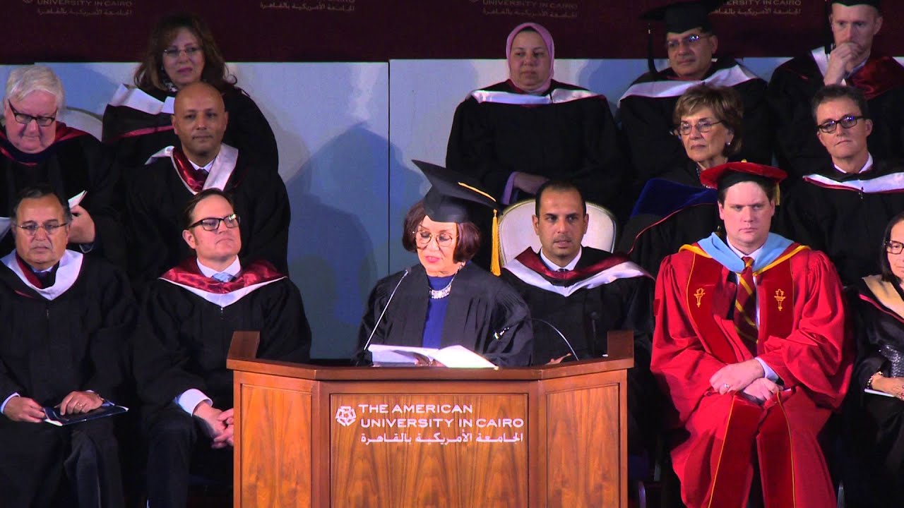 Azza Fahmy's Eight Life Lessons for AUC's Class of 2016