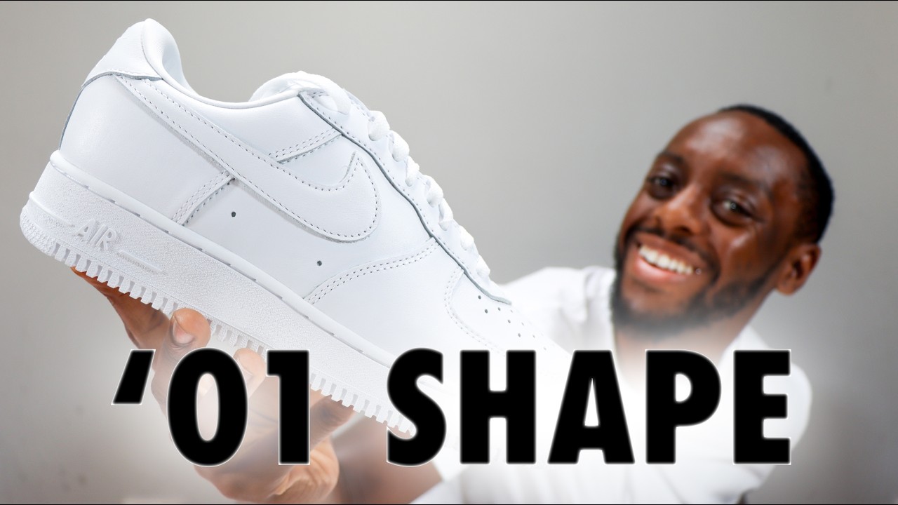 Обзор Nike Air Force 1 '01 Shape White на ногах QuickSchopes 928 Schopes IV4501 100