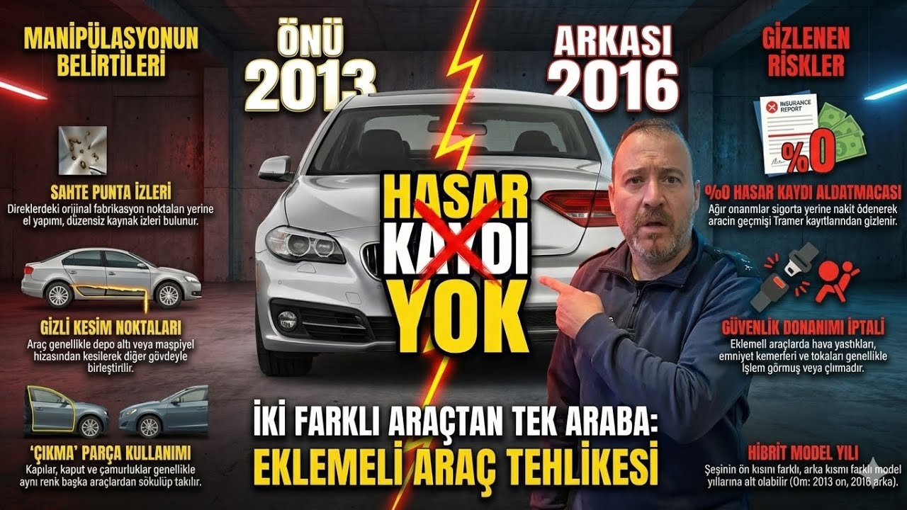 Aracın önü 2013 arkası 2016 sizce bu araç kaç model.