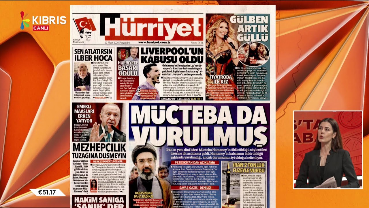 KIBRIS'TA SABAH - GAZETE MANŞETLERİ
