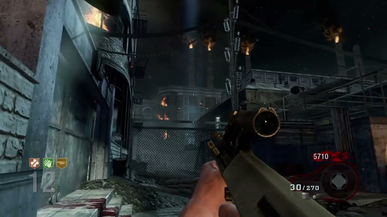 BLACK OPS 1 ZOMBIES: DER RIESE GAMEPLAY! (NO COMMENTARY)