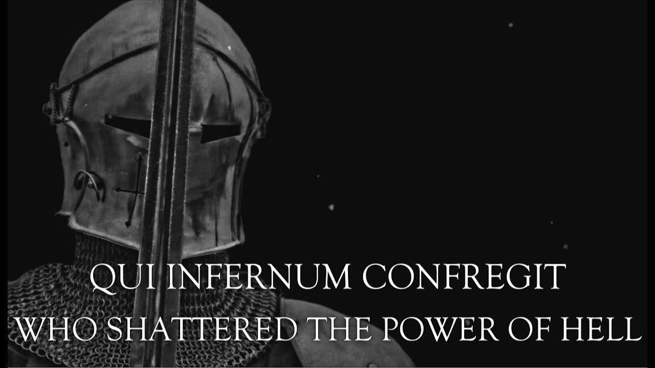 Templar Crusader Chant ~ Crucem Sanctam Subiit ~ Latin & English lyrics