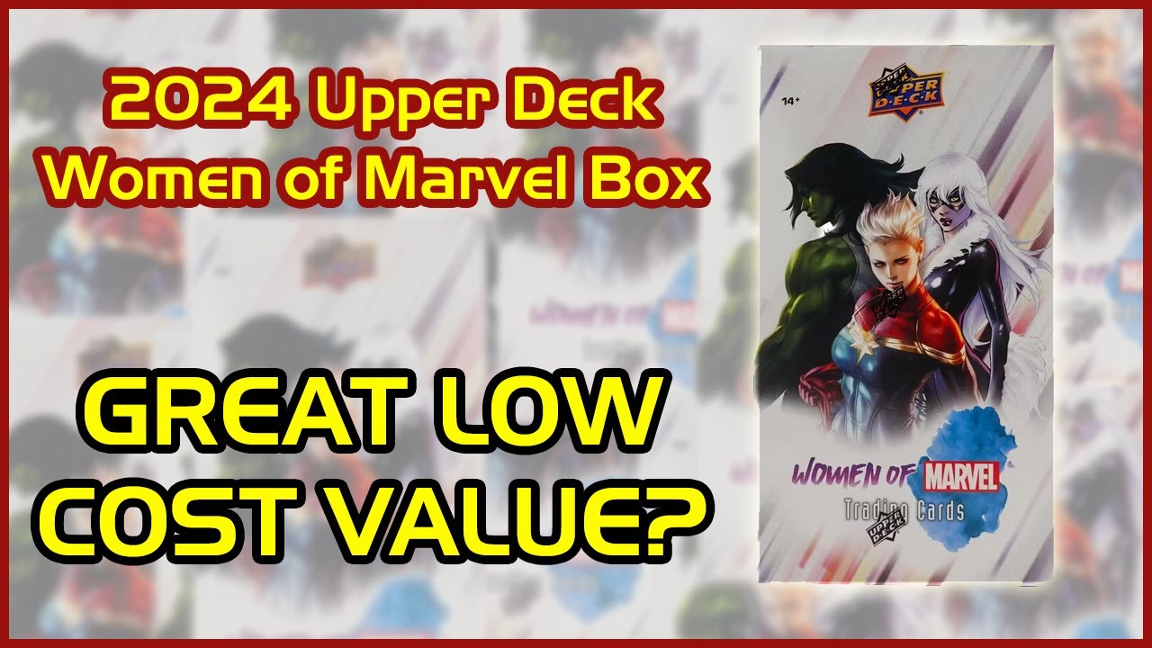 2024 Upper Deck Women of Marvel Box Opening