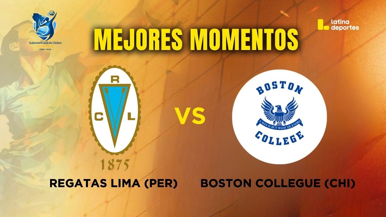 SUDAMERICANO DE VÓLEY - MEJORES MOMENTOS - QUINTO LUGAR - Regatas Lima vs Boston College