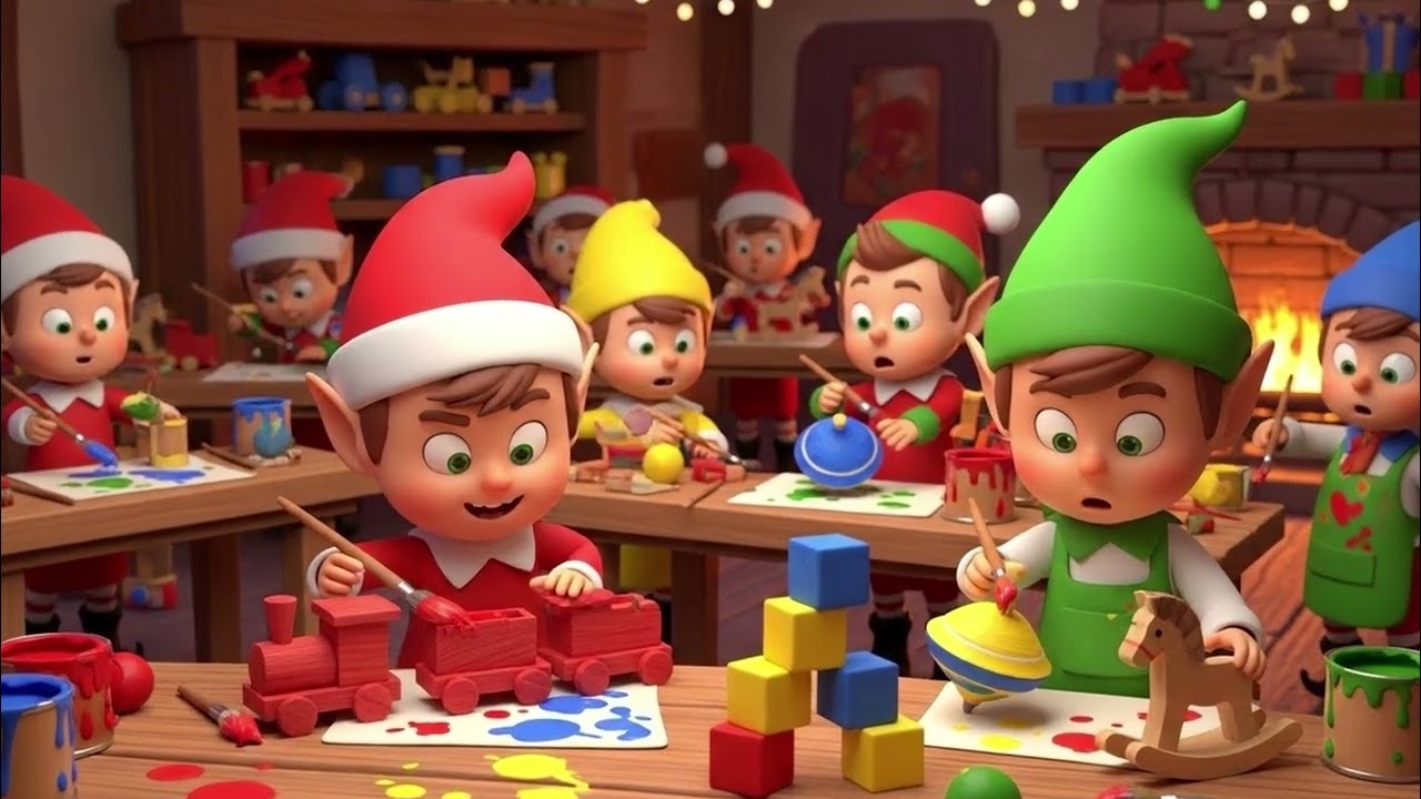 🎄 Santa’S Workshop Helpers Song – Longer, Unique