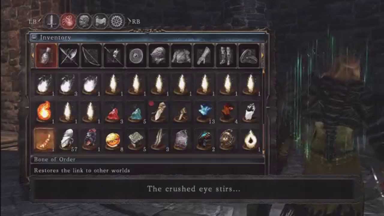 Dark Souls 2:  Crushed Eye Orb - Majula Rotunda