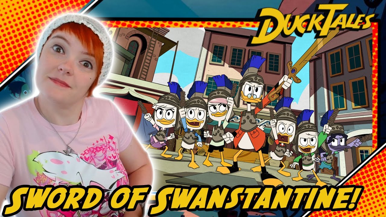 He Said WHAT!?!?! Ducktales Season 3 ep16: The Split Sword of Swanstantine! Reaction