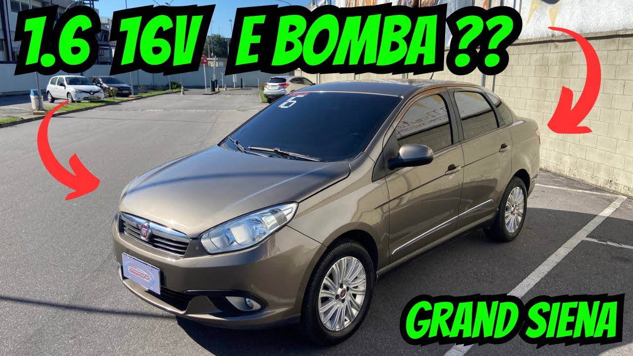 Fiat GRAND SIENA ESSENCE 1.6 - o melhor sedan da Fiat, motor forte e robusto.