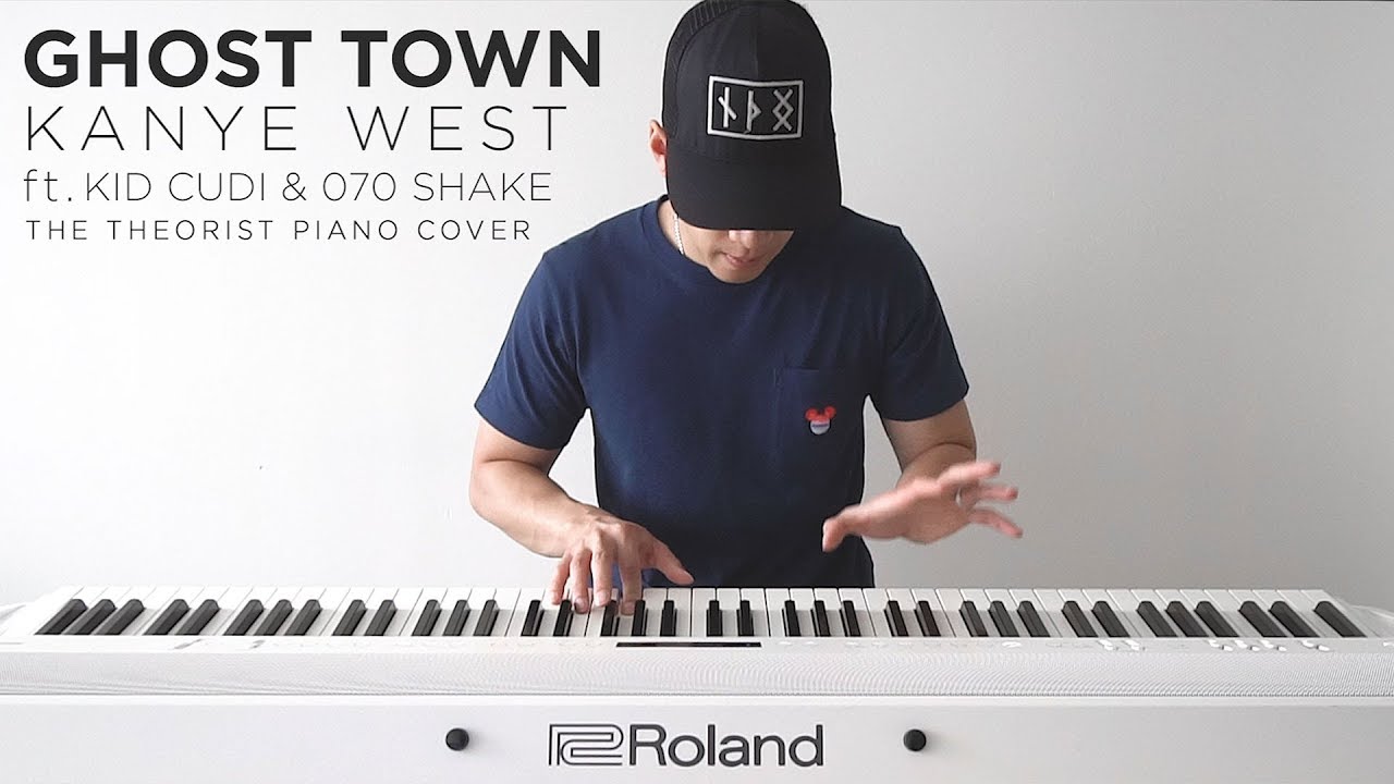 Kanye West - Ghost Town ft. Kid Cudi & 070 Shake | The Theorist Piano Cover