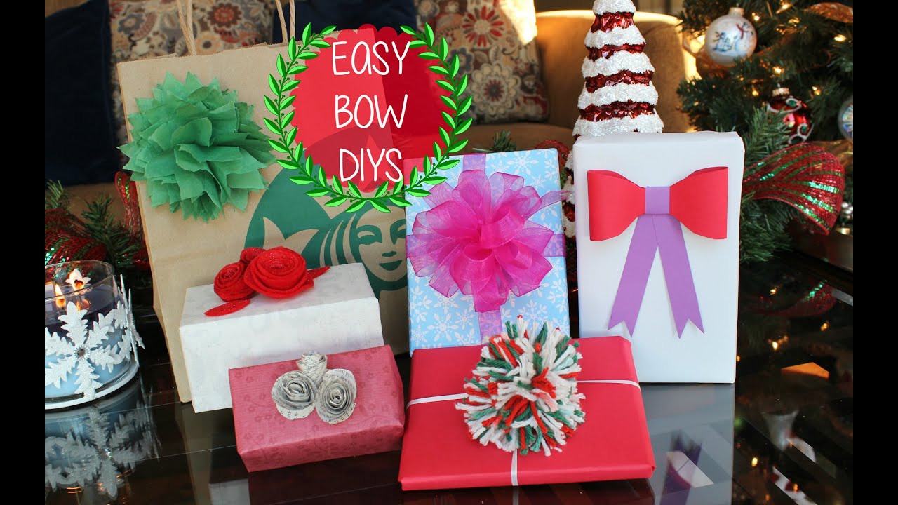 5 Easy DIY Gift Bow Hacks