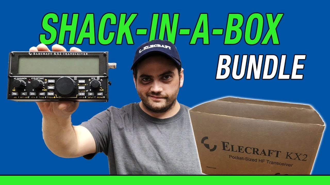 Elecraft KX2 - Initial Review (Shack in a Box Accessories)