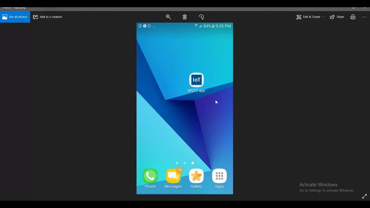 MQTT Android Application