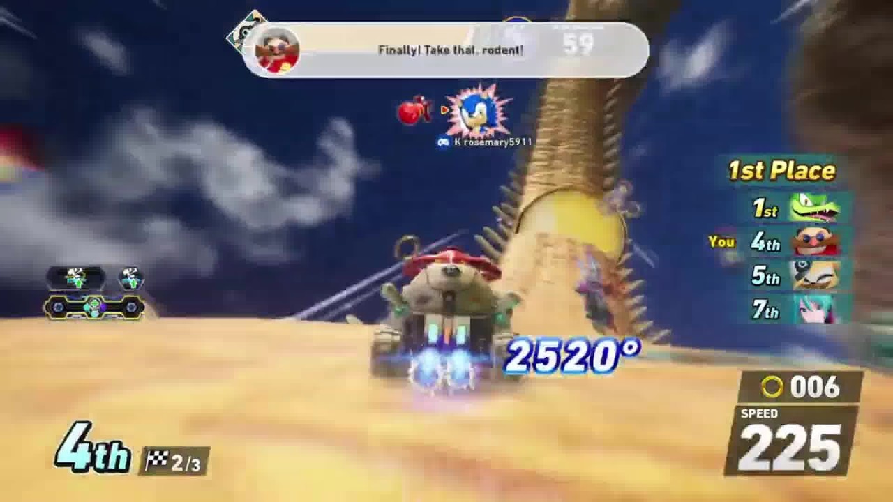 Sonic Racing CrossWorlds - Tangle & Whisper Festival Online Moments #141 (Japanese)