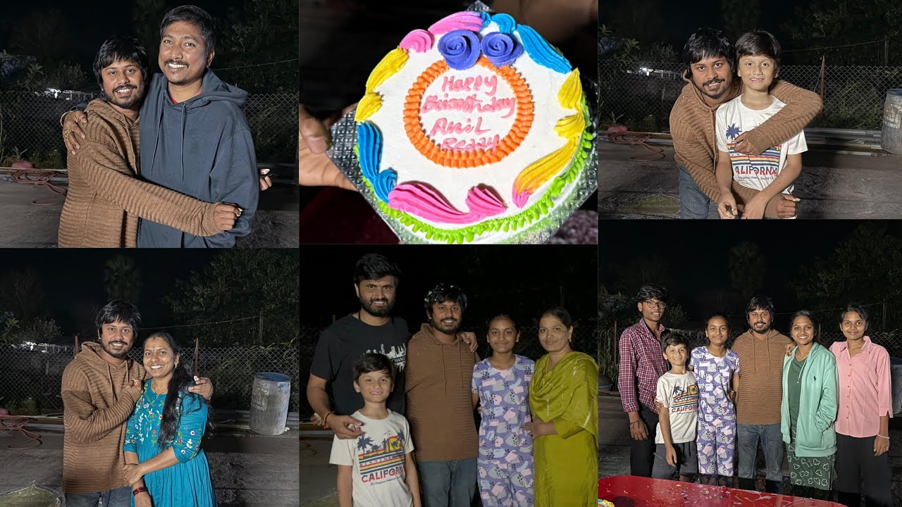 షూటింగ్ లొకేషన్ లో Birthday celebrations🎂🎉 మా అబ్బాయి పుట్టిన రోజు🎂#deevena#borthday#celebration 