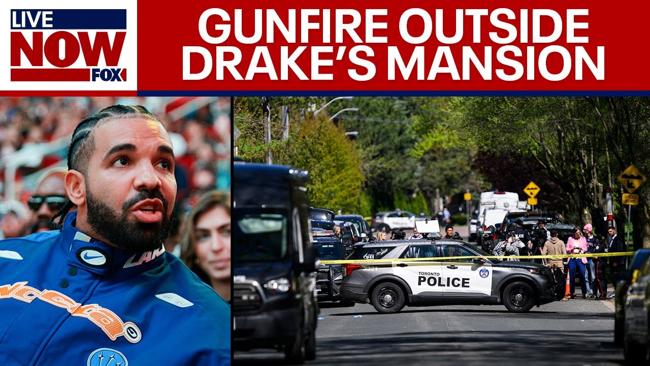 Drake house shooting: Security guard wounded by gunfire outside rapper's mansion | LiveNOW from FOX