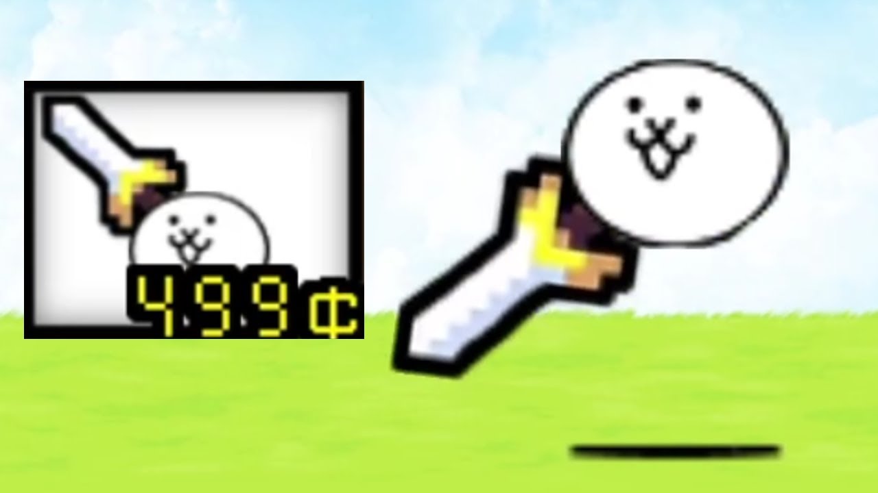 the battle cat Sword Spin Cat