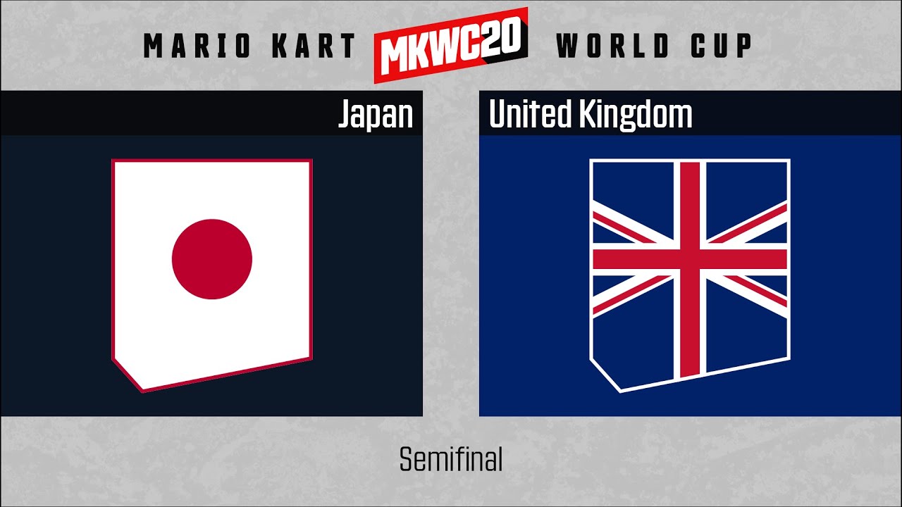 2020 Mario Kart World Cup – Japan vs. United Kingdom – Semifinals