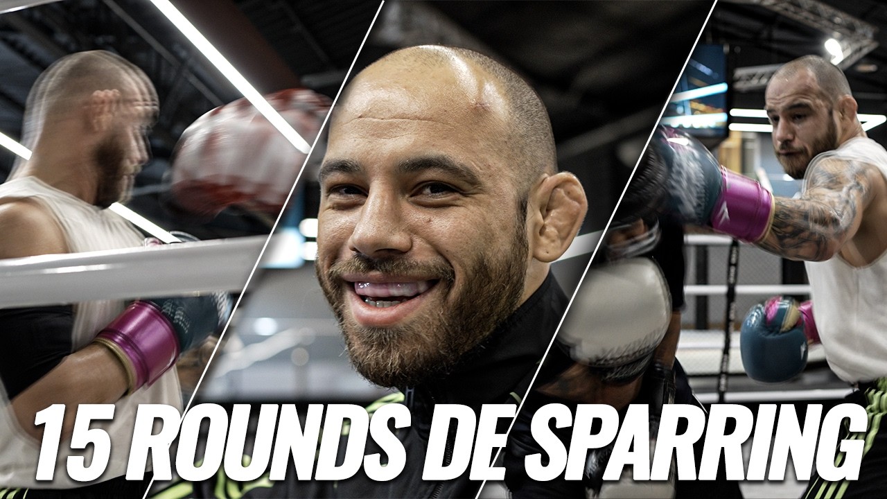 FIZ SPARRING COM A ACADEMIA TODA (15 ROUNDS)