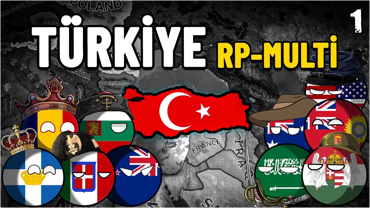 ÜLKEDE HUZUR YOK | HEARTS OF IRON 4 - MULTIPLAYER | TÜRKİYE#1