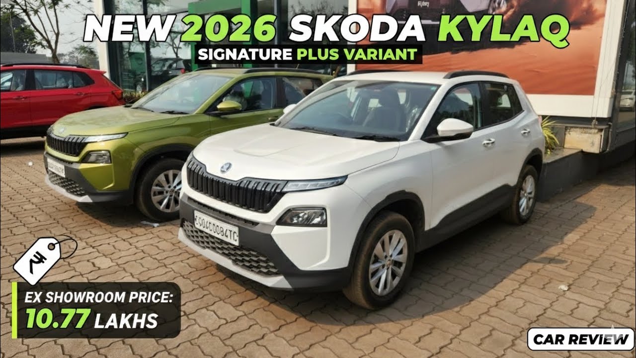 2026 Skoda Kylaq Signature Plus Variant Detailed Review 👌✨️|| With On Road Price and Featurs Explain