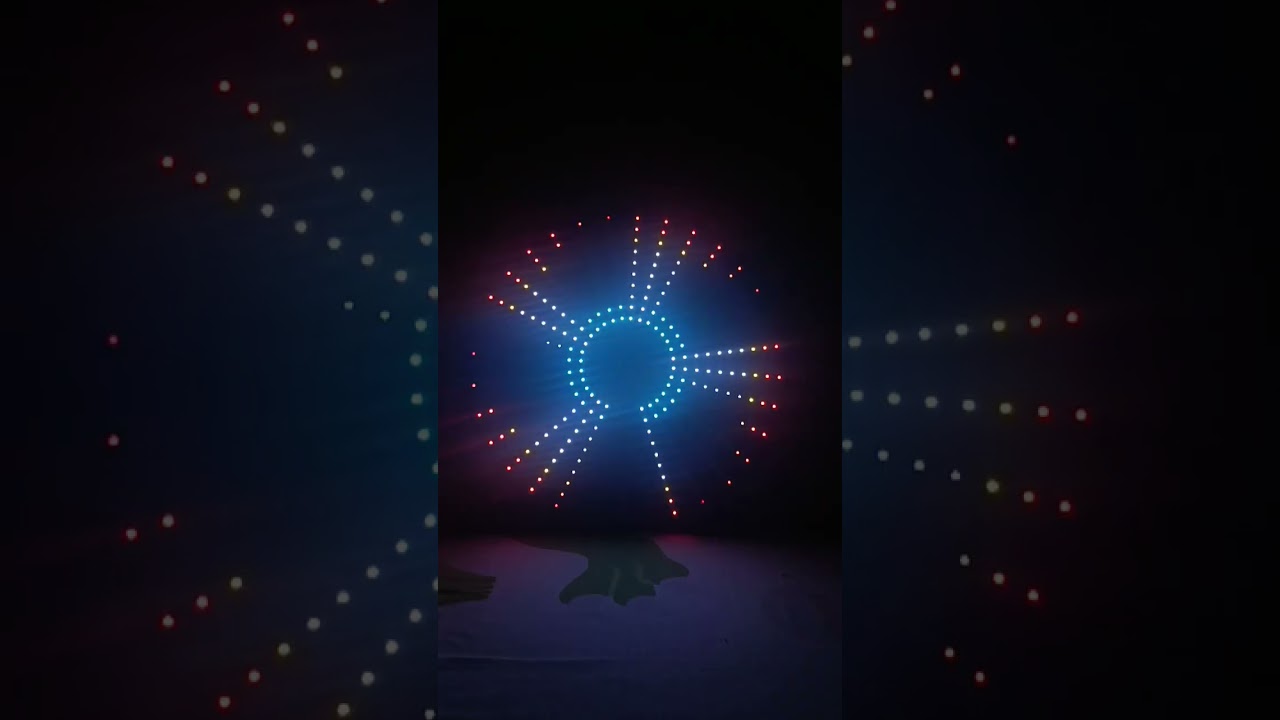 Budu Resmala Light Pattern using WS2812 Pixel LED | 18 Inch LED Art