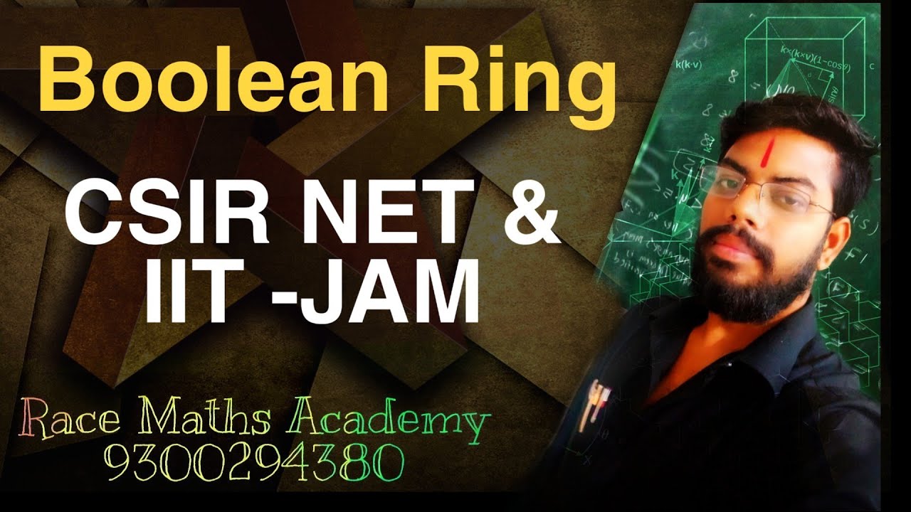 # 7 Boolean Ring / Ring Theory/ Abstract Algebra