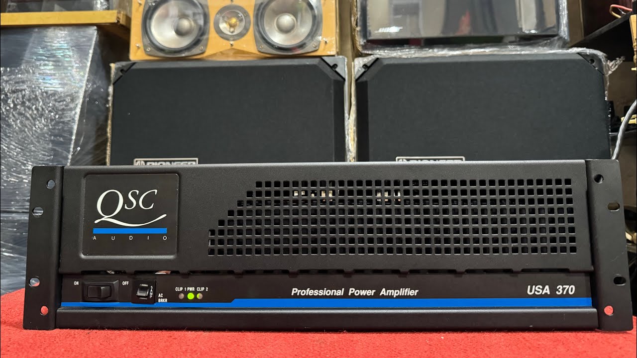 POW ĐẨY QSC AUDIO USA 370 CHẤT ÂM MỀM MẠI UY LỰC/GIÁ:3TR8/ĐT:0793753369 TH