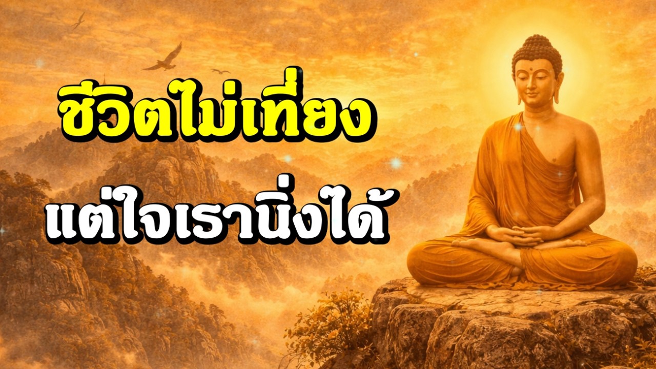 ชีวิตไม่เที่ยง แต่ใจเรานิ่งได้ | ฟังธรรมะก่อนนอน , ฟังธรรมก่อนนอน | Ep.321