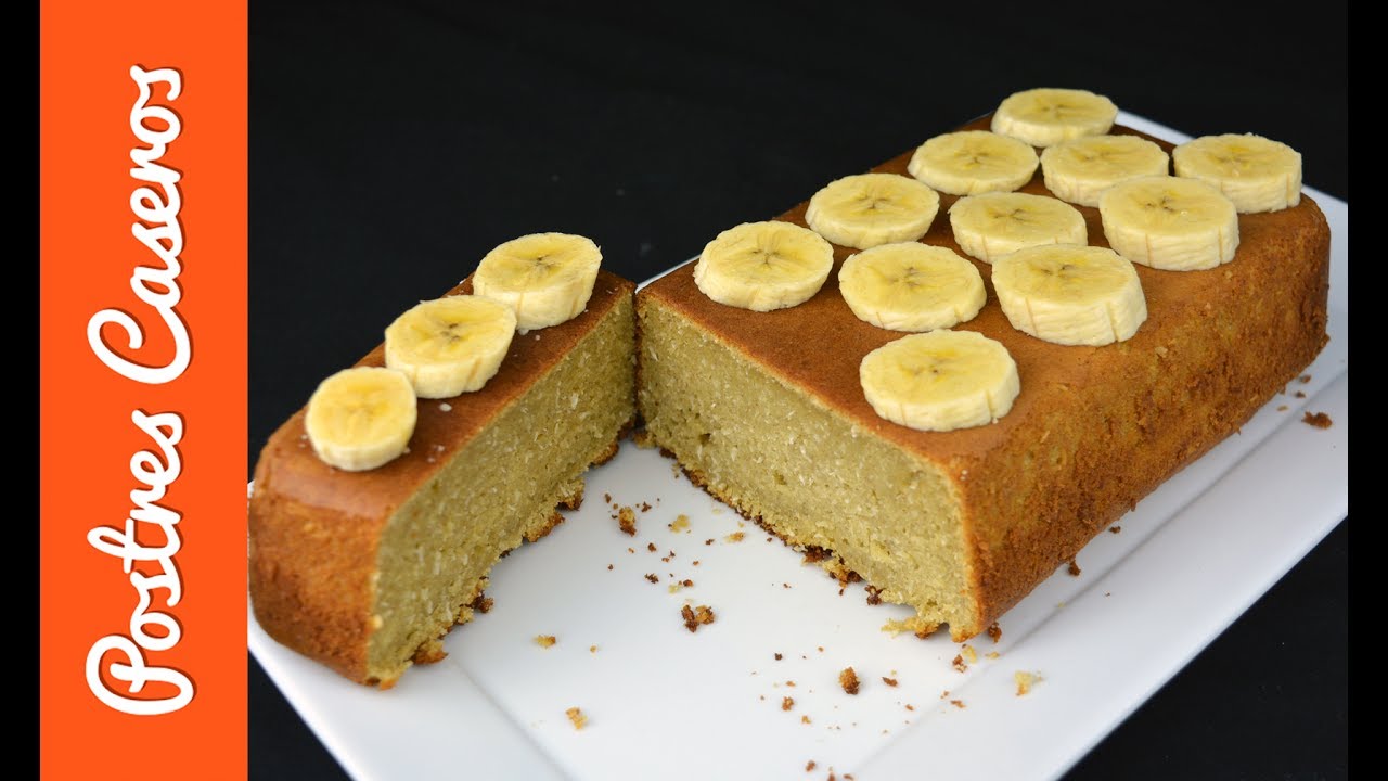 Pastel de plátano y coco | Recetas de Javier Romero