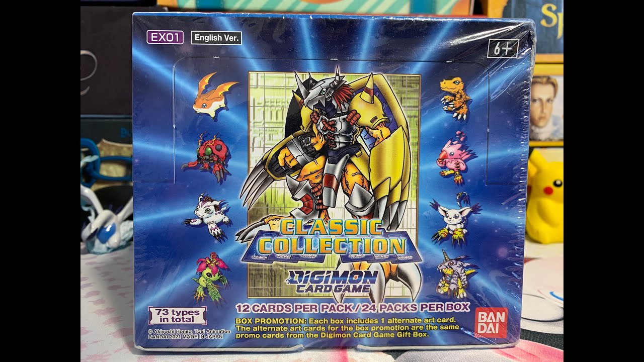 Digimon Classic Collection Booster Box Opening