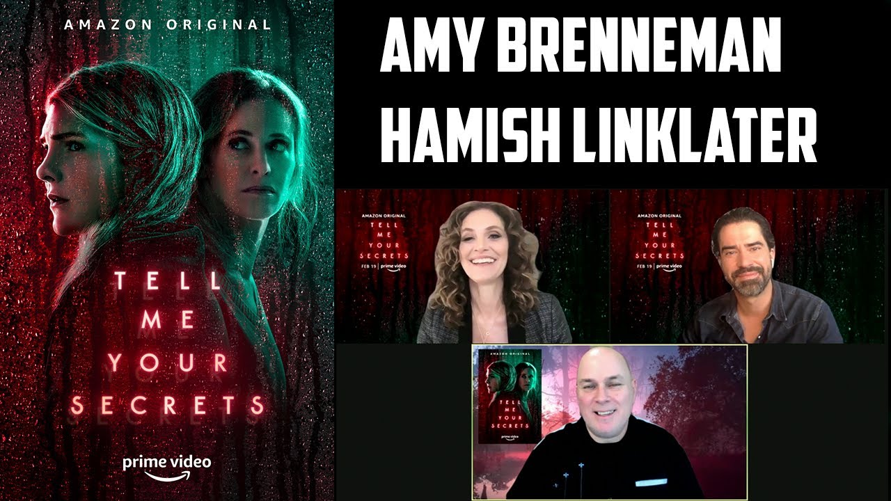 Amy Brenneman & Hamish Linklater interview -  Tell Me Your Secrets