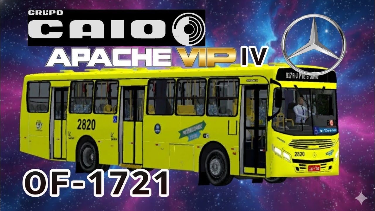 Ônibus Jundiaí - Mod Caio Apache Vip IV MB OF-1721 2820