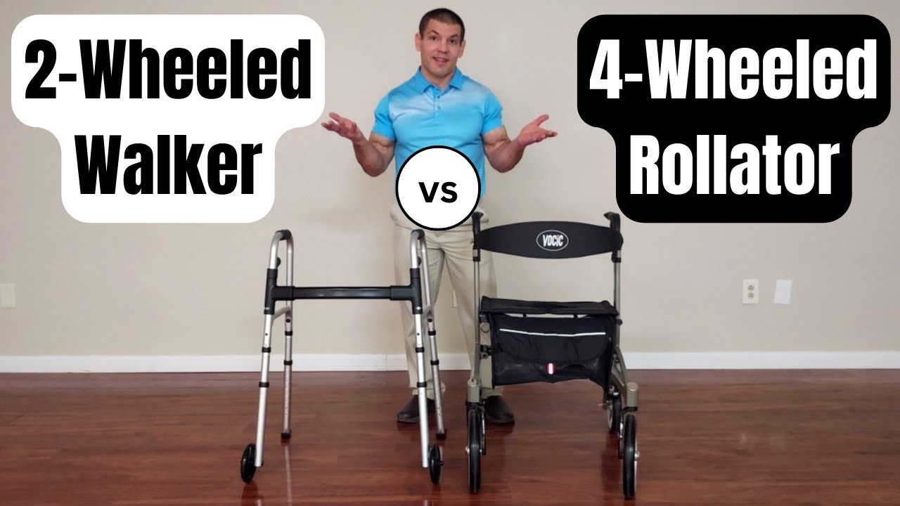 2-Wheel Walker vs 4-Wheel Rollator: Which is Right for You?