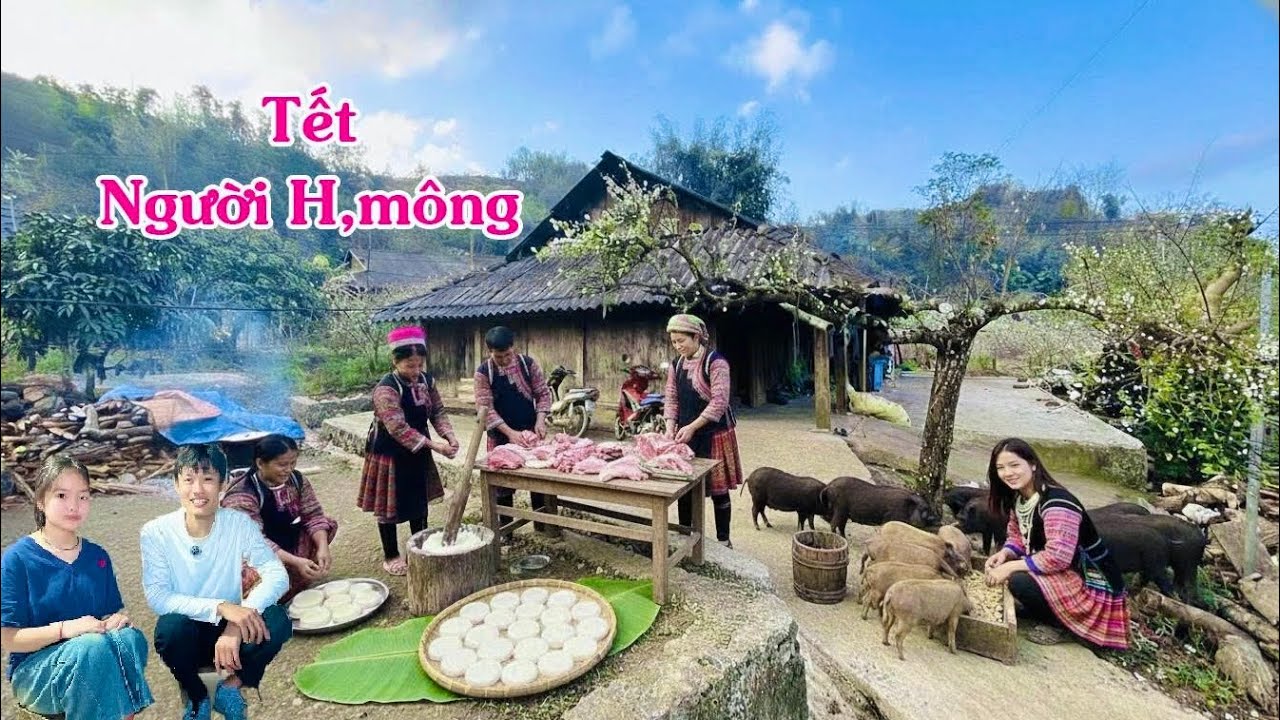 TẾT CỦA NGƯỜI MÔNG NHƯ THẾ NÀO | MỖI NHÀ THỊ.T RIÊNG MỘT CON LỢ.N ĂN TẾT