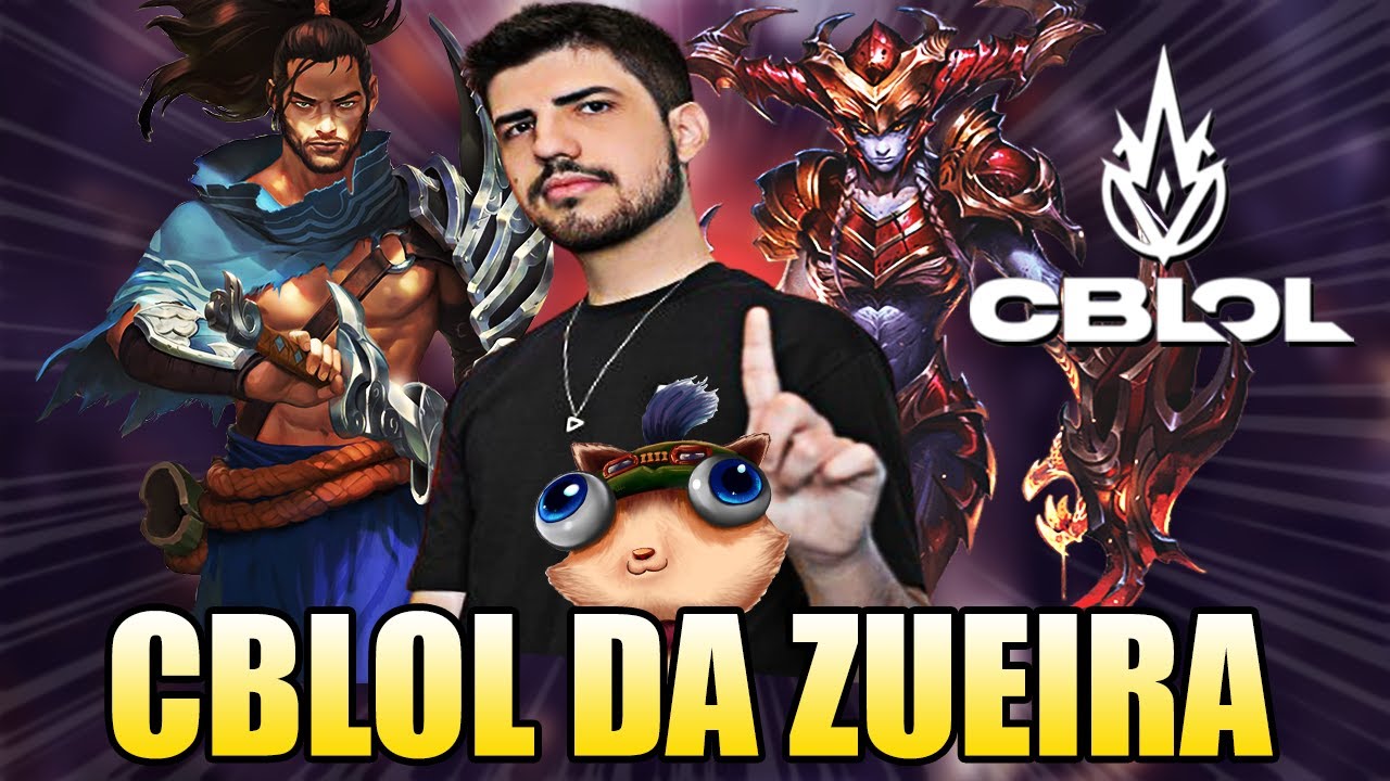 YASUO NO CBLOL E SHYVANA DO ROBO - CBLOL DA ZUEIRA