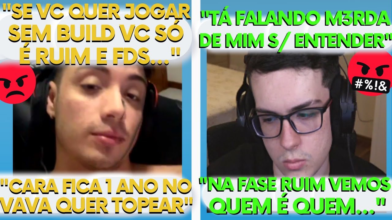 TRETA FEIA! DIAMOND CRITICA BLACK POR APOIAR FNCS SEM BUILD E OS DOIS ENTRAM EM CONFLITO SÉRIO🤬😬