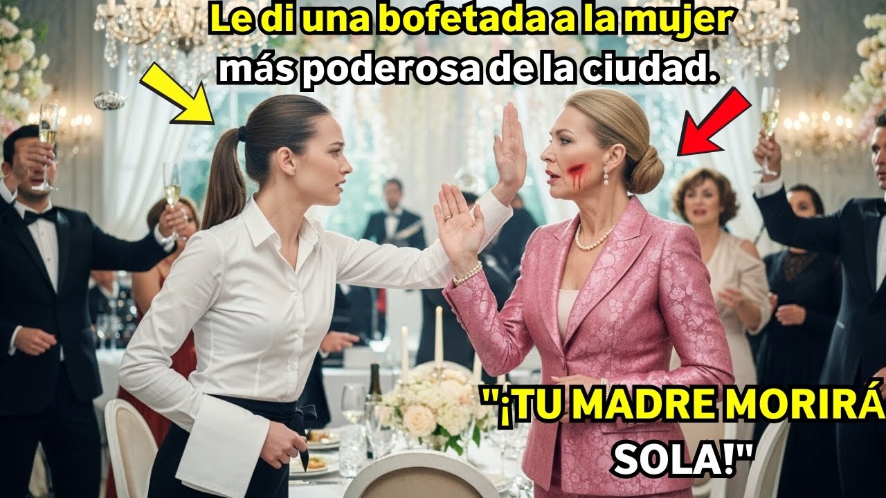 Le di una bofetada a la mujer más poderosa de la ciudad.Humilló a la camarera equivocada.