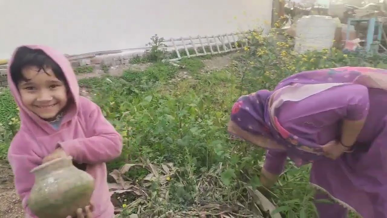 परियों के साथ गए खेतों में #villagelife #village #trending #viralvideo#pari#lifestyle #youtubevideos