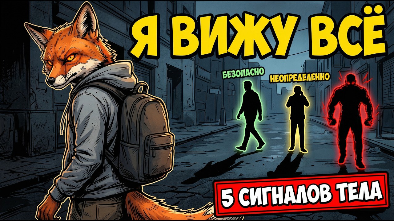 5 СИГНАЛОВ, которые ВЫДАЮТ агрессора &mdash; ты увидишь УДАР до того, как он нанесён