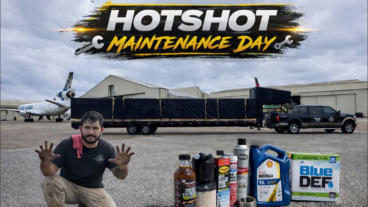 HOTSHOT maintenance day! The most important day for your hotshot business!