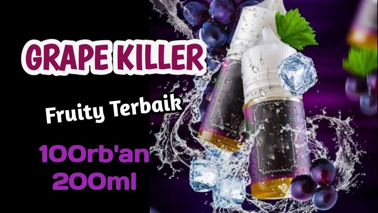 Cara Membuat Liquid Grape Killer Versi KERE HORE‼️‼️ 100rb'an jadi 200ml❓❓