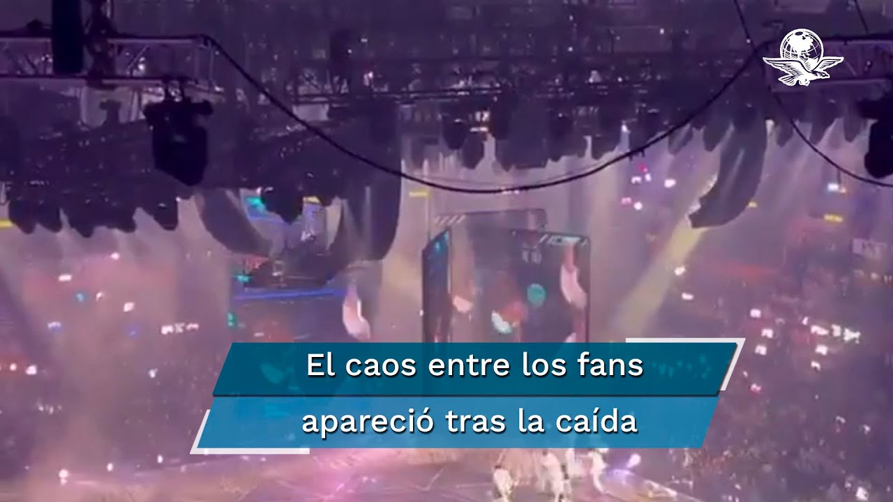Pantalla gigante colapsa durante concierto de la banda Mirror y aplasta a integrante