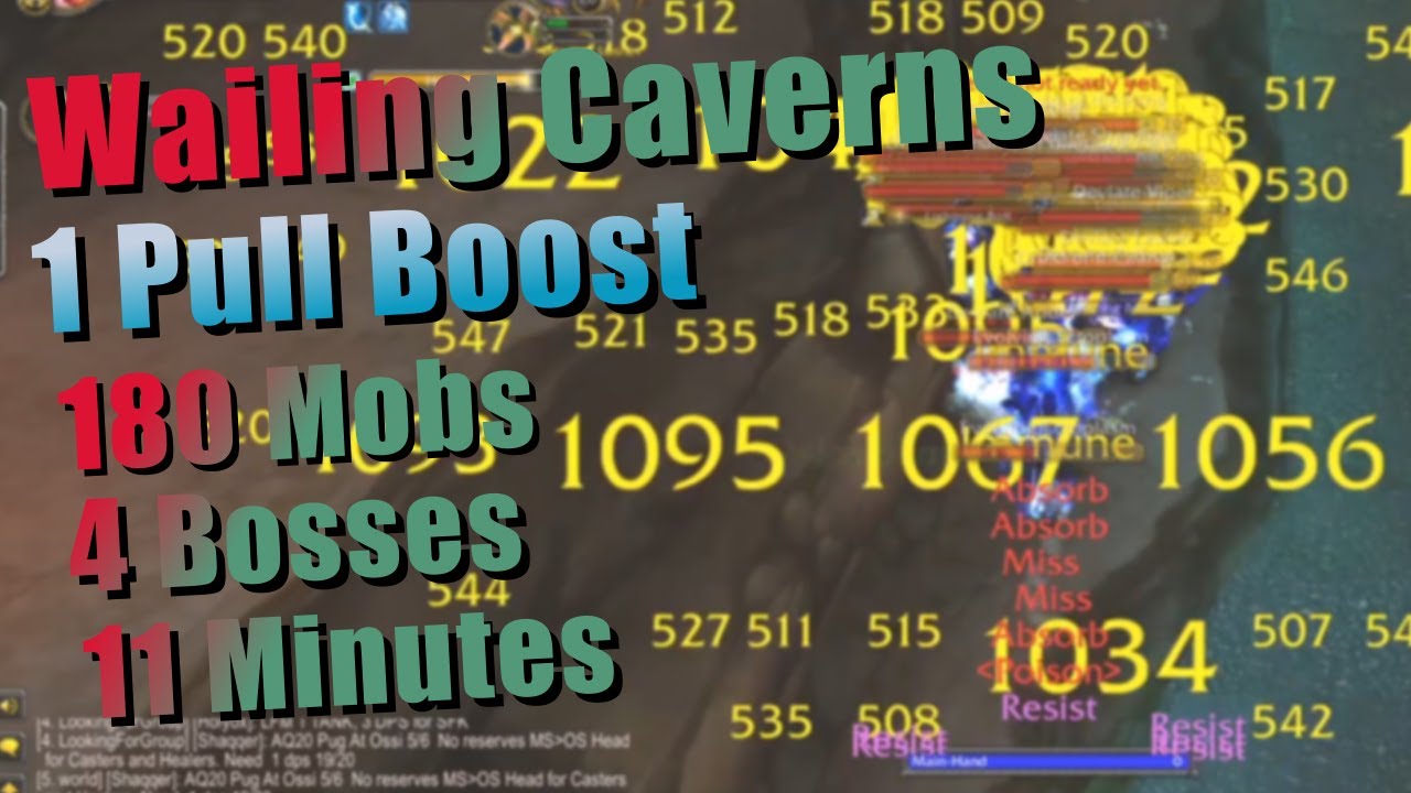 WoW Classic - WC Mage 1 Pull Boost. 180 Mobs/11 min