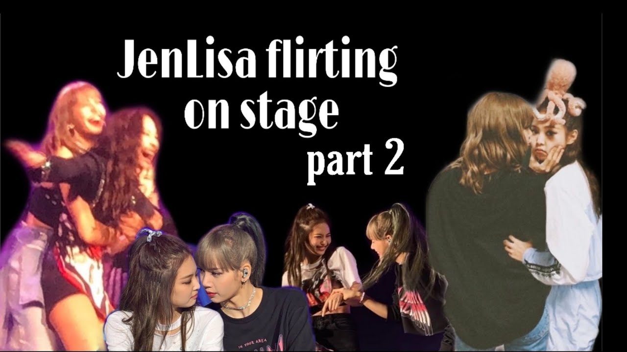 JenLisa on stage flirting - part 2 why are they so playful