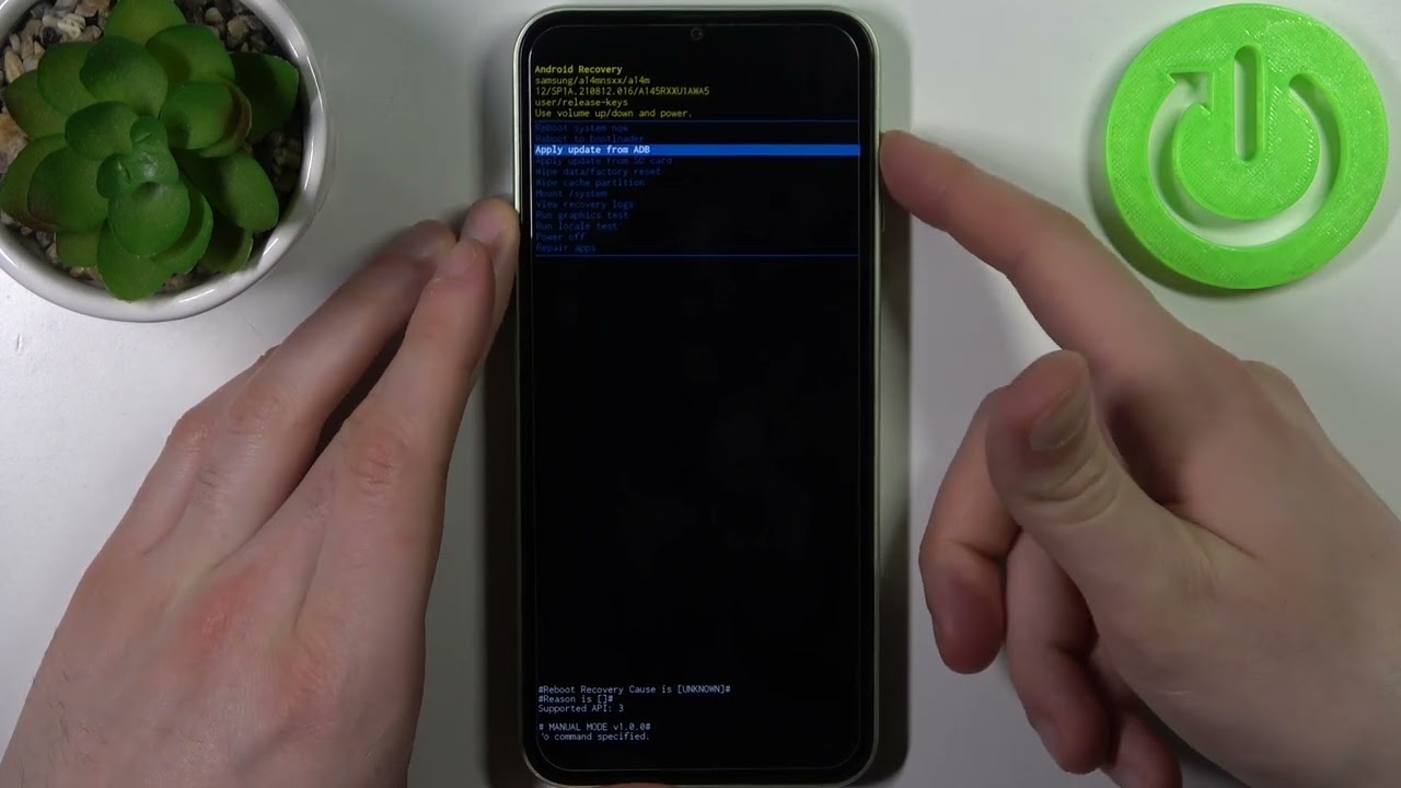Аппаратный сброс настроек SAMSUNG Galaxy F14 — обход блокировки экрана / удаление данных через ре...